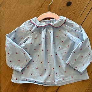 Jacadi blouse with cherries